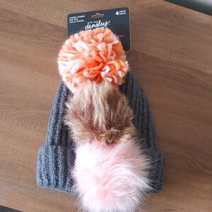 Pick-A-Pom Winter Toque  NWT